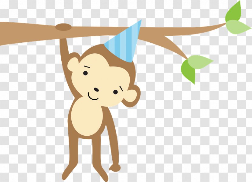 Greeting & Note Cards Wedding Invitation Birthday Cake Monkey Jungle - Baby Shower - Safari Transparent PNG