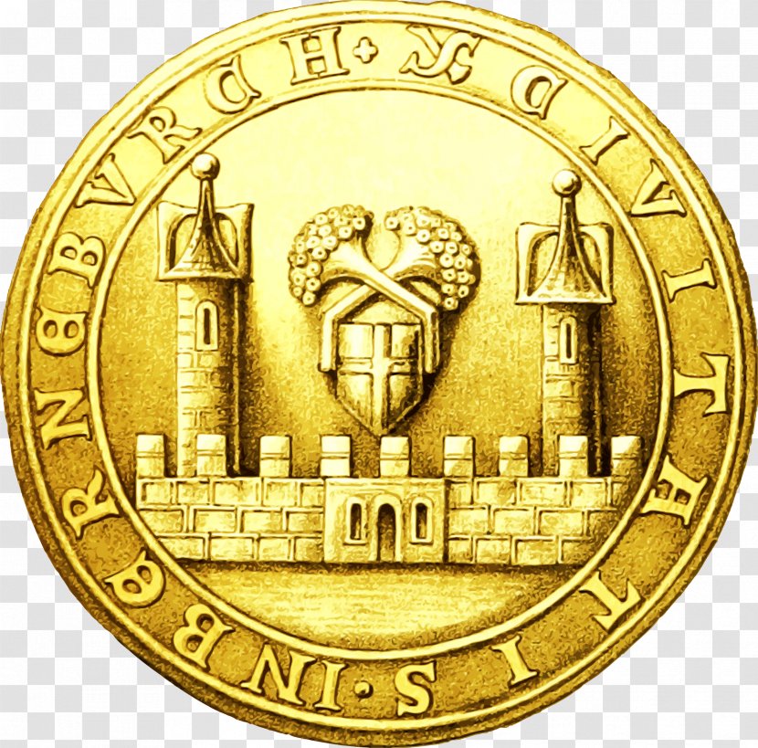 Middle Ages Gold Coin Clip Art Transparent PNG