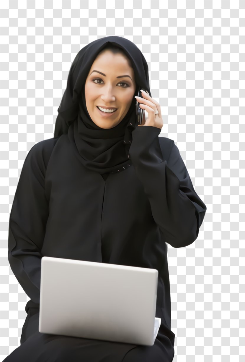 Businessperson Image Stock Photography Alamy Woman - Laptop - Hijab Transparent PNG