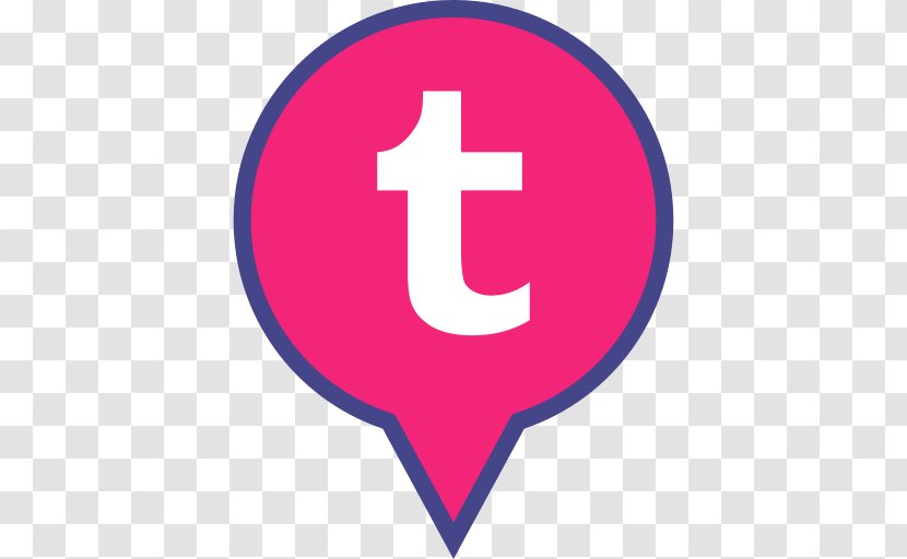 Logo Social Media Font Brand - Tumblr - Pink Transparent PNG