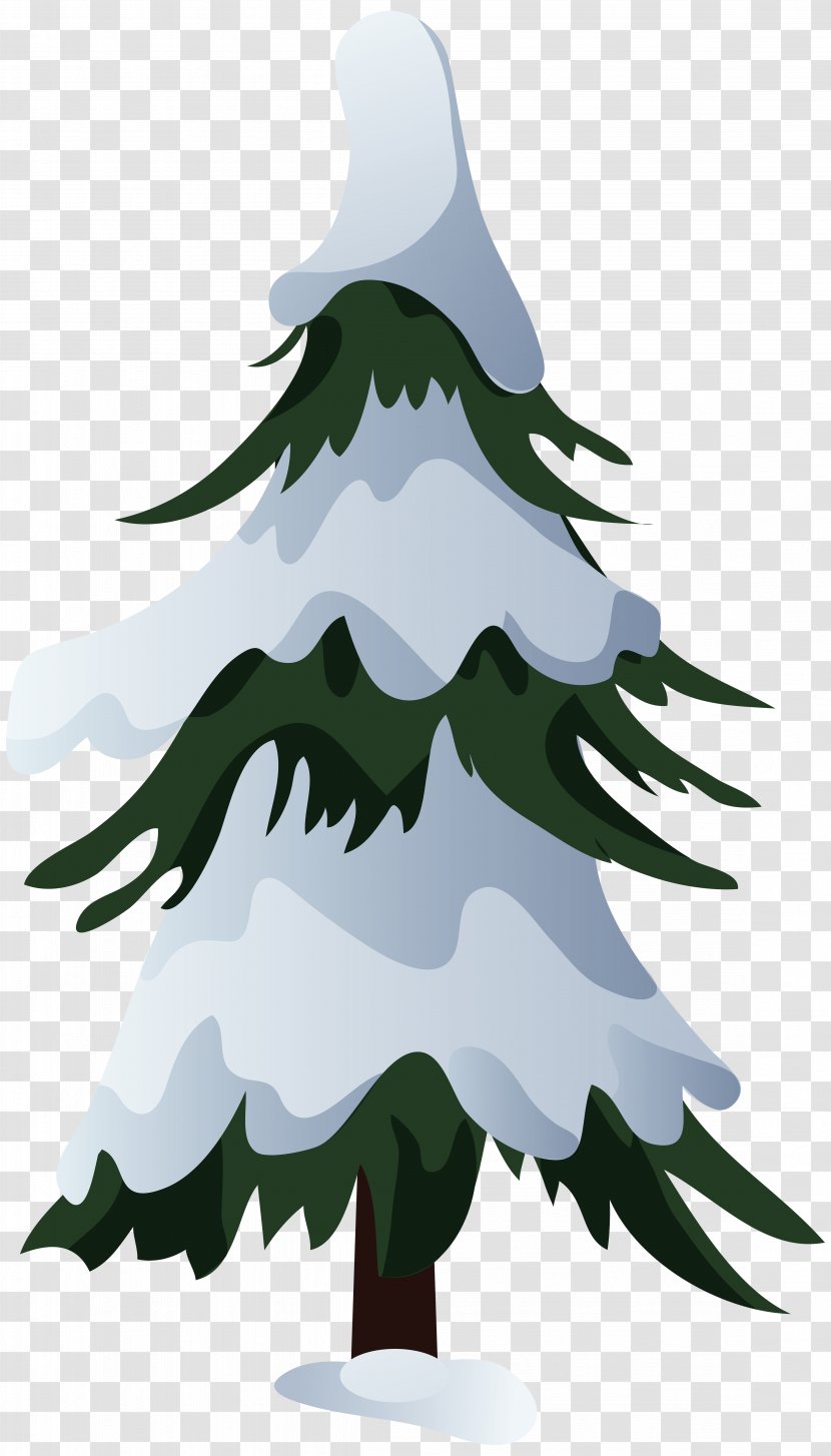 Christmas Tree Snow - Pine Transparent PNG