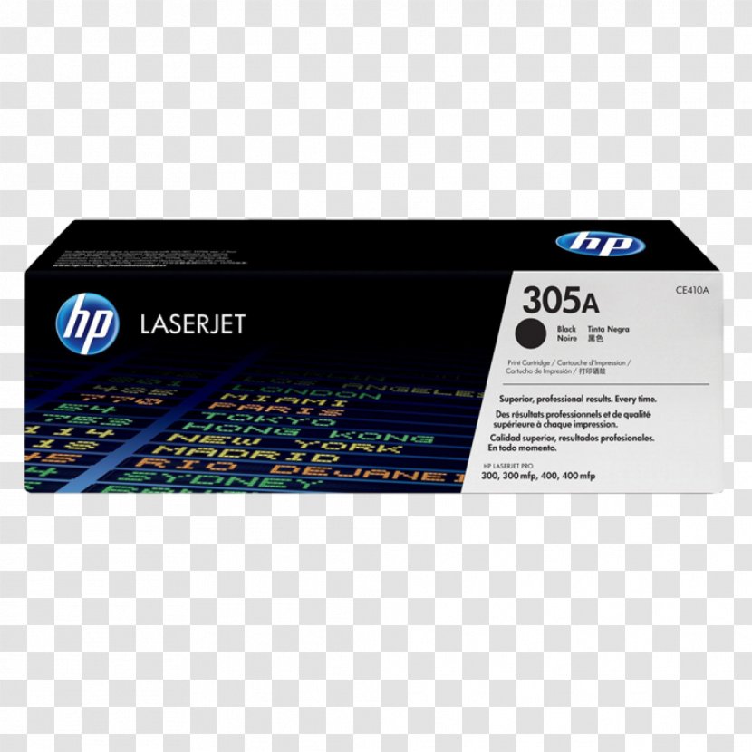 HP 305A Toner Cartridge Black LaserJet Hewlett-Packard - Multimedia - Hewlett-packard Transparent PNG
