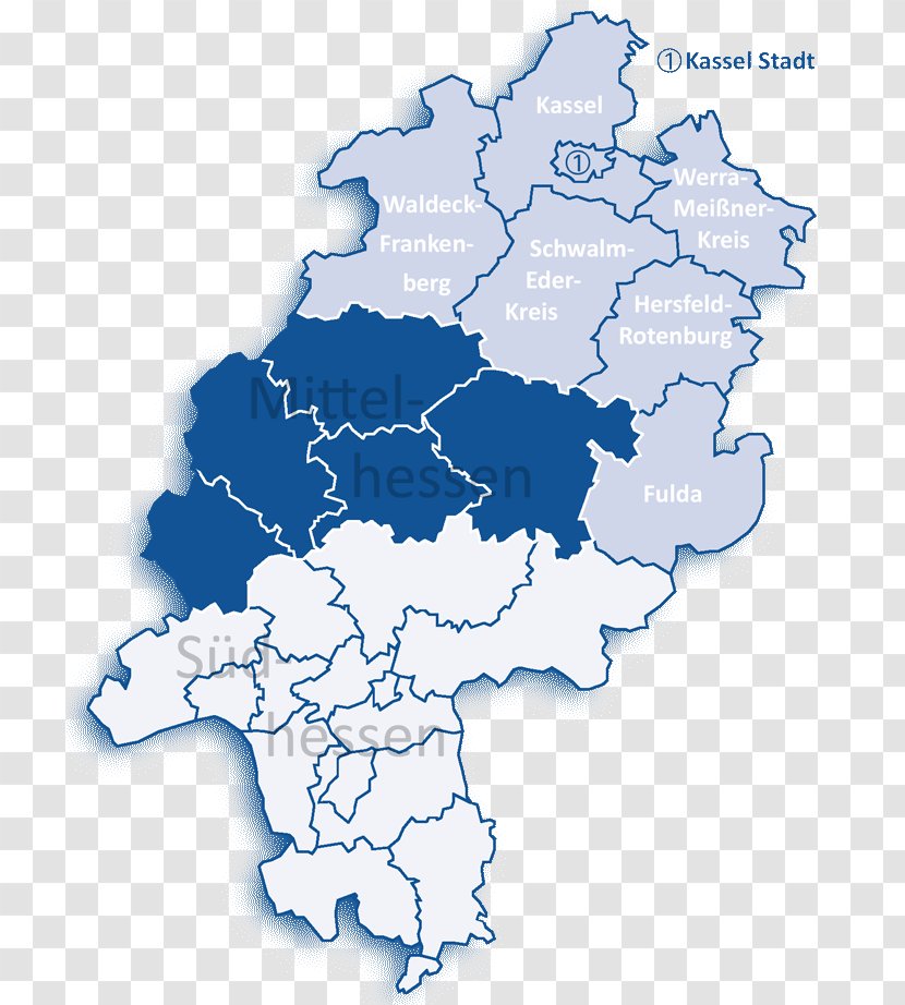 Giessen Offenbach Kassel Districts Of Germany Regierungsbezirk - Encyclopedia Transparent PNG