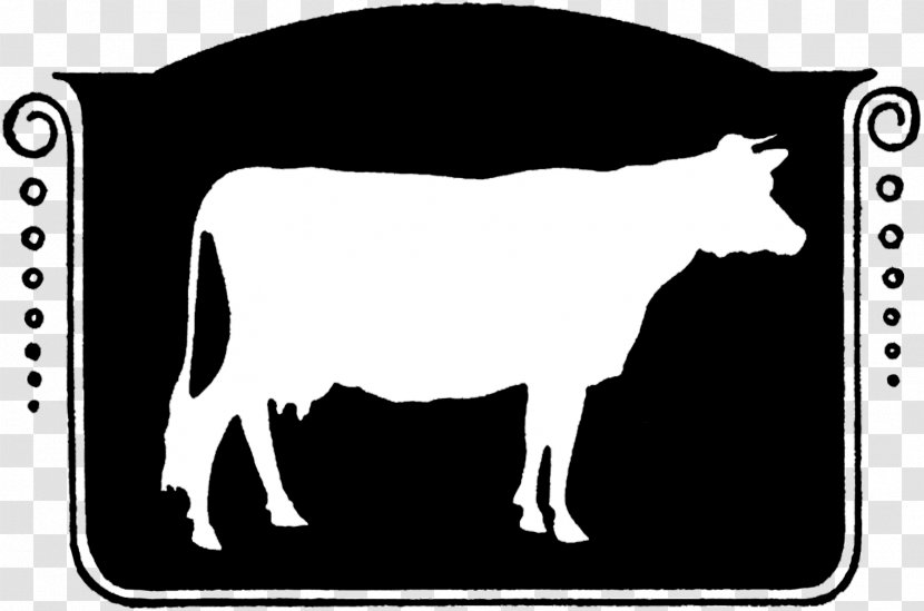 Dairy Cattle Sheep Goat Horse - Black And White Transparent PNG