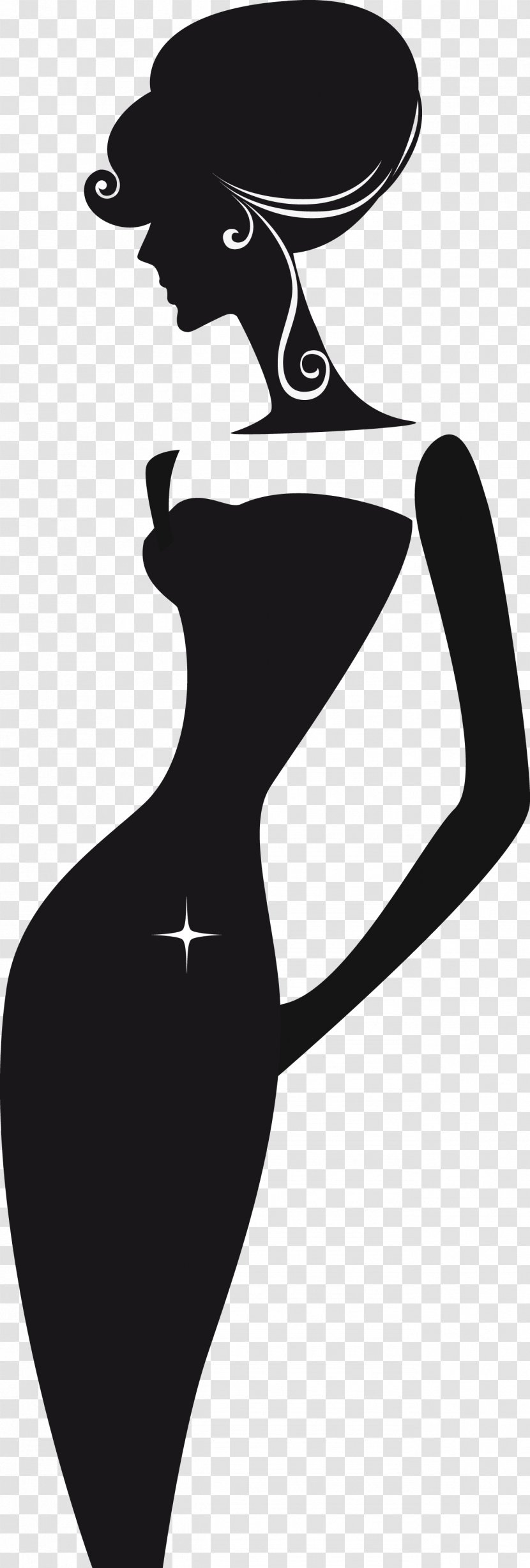 Wall Decal Sticker Woman Vinyl Group - Silhouette Transparent PNG