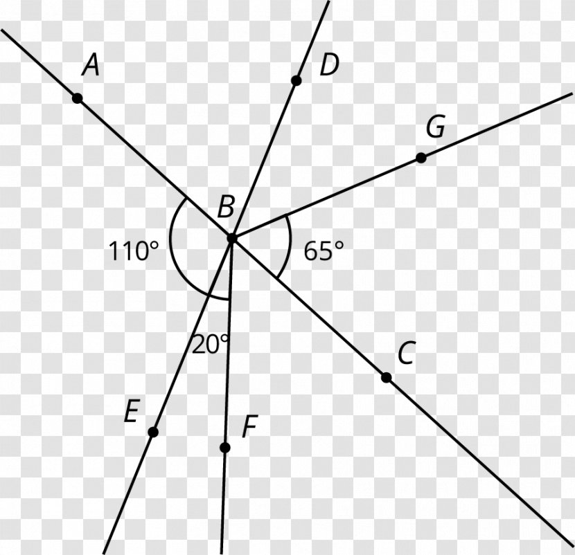 Triangle Point Diagram Line - Mathematics - Angle Transparent PNG