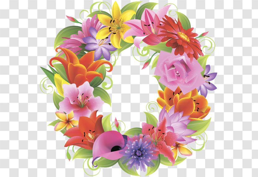 Letter Numerical Digit Cut Flowers Blume - Number - Flower Bouquet Transparent PNG