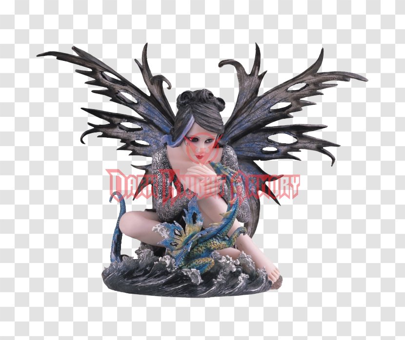 Fairy Figurine Statue Dragon Angel - Water Transparent PNG