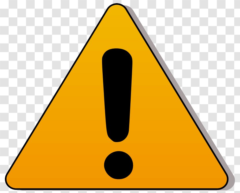 Warning Sign Traffic Clip Art - Triangle - Road Signs Vector Transparent PNG