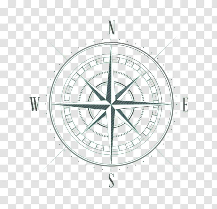 Compass Drawing Sketch - Hardware - Vector Transparent PNG
