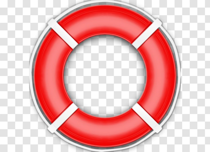 Lifebuoy Red Circle Clip Art Lifejacket - Symbol Transparent PNG