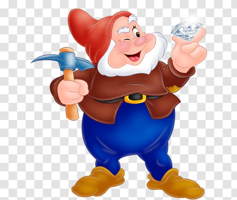 Seven Dwarfs Grumpy Sneezy Dopey - Toy - Snow White Transparent PNG