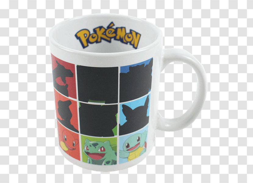 Coffee Cup Pikachu Ceramic Pokémon - Scrunchie - Mug Shot Transparent PNG