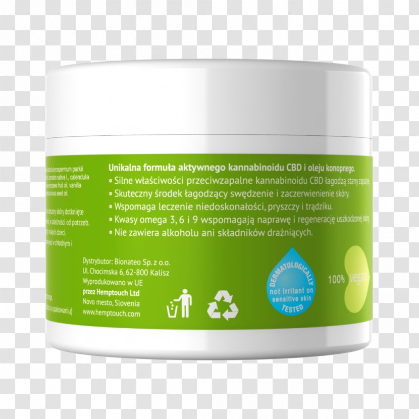 Salve Cream Skin Cannabidiol Oil Transparent PNG