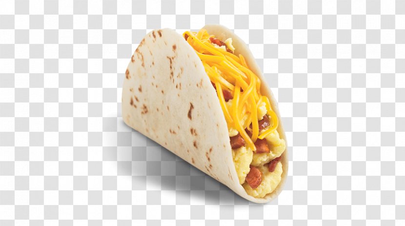 Fast Food Breakfast Taco Bacon, Egg And Cheese Sandwich Hash Browns - Junk Transparent PNG