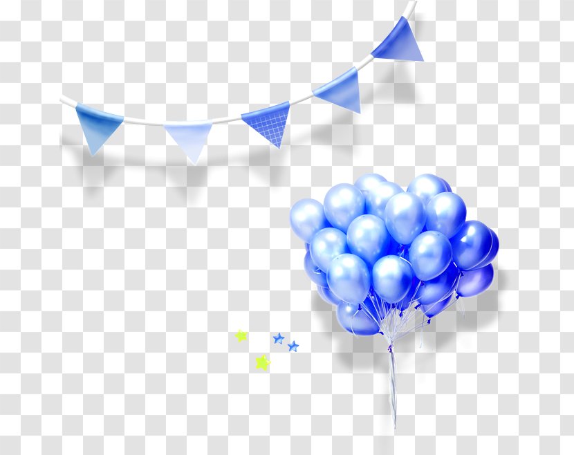 Balloon Photography Icon - Blue - Dream Decoration Transparent PNG