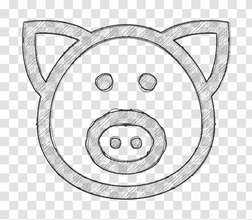 Pig Icon Animals Icon Transparent PNG
