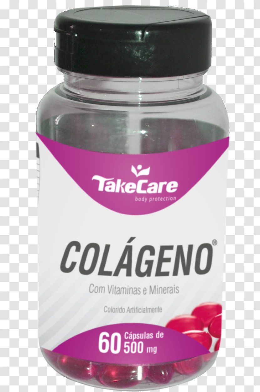 Dietary Supplement Hydrolyzed Collagen Take Care Nutraceutical - Liquid - TAKE CARE Transparent PNG