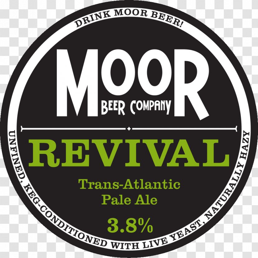Moor Beer Co Cask Ale Bitter - Common Hop Transparent PNG