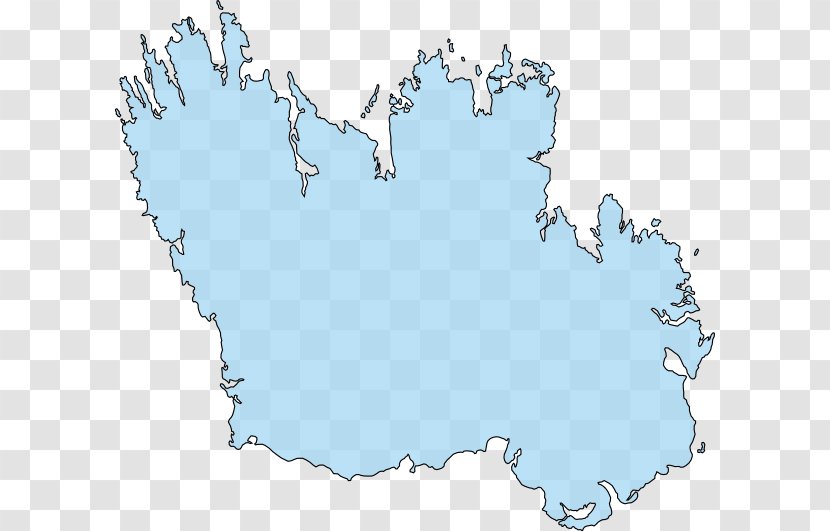 Ireland Blank Map Clip Art - Sky Transparent PNG