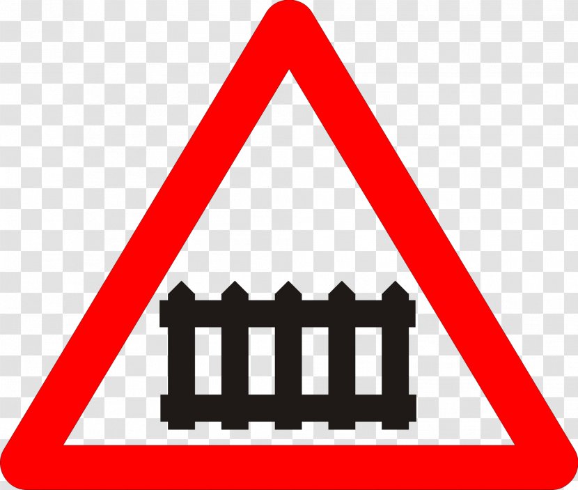 Rail Transport Train Level Crossing Traffic Sign Warning - Road Transparent PNG