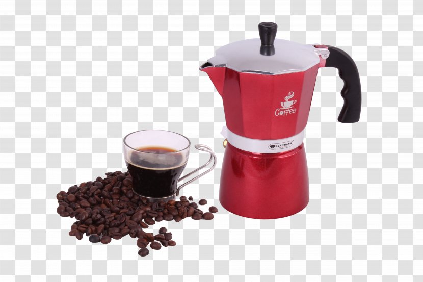 Coffeemaker Teacup Espresso Moka Pot - Milk Tea Transparent PNG