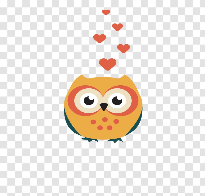 Little Owl Valentines Day - Vertebrate - Cute Transparent PNG
