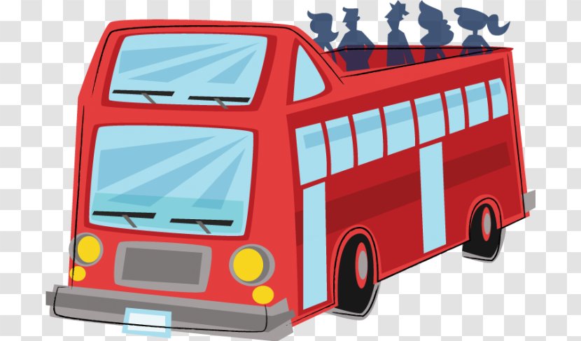 Tour Bus Service Clip Art Tourism Vector Graphics - Transportation Background Transparent PNG