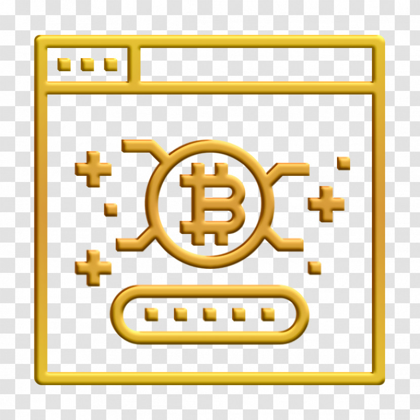 Password Icon Cryptocurrency Icon Bitcoin Icon Transparent PNG