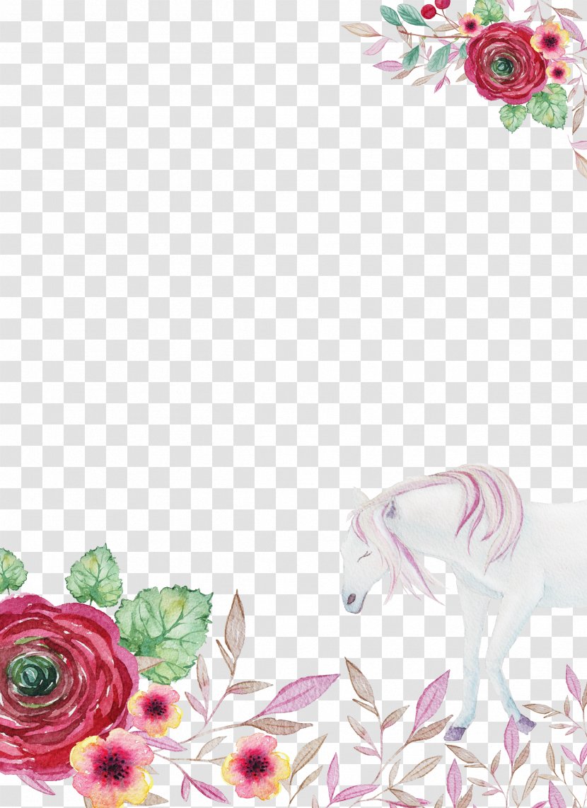 Watercolor Painting Download - Floristry - Decorative Hand-painted Forest Department Greeting Transparent PNG