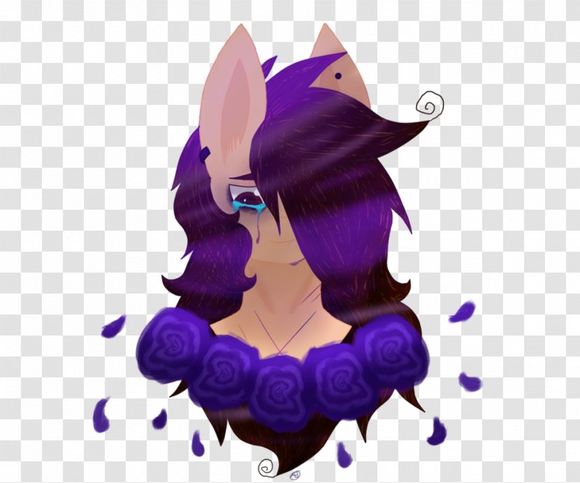 Petal - Violet - Tittle Transparent PNG