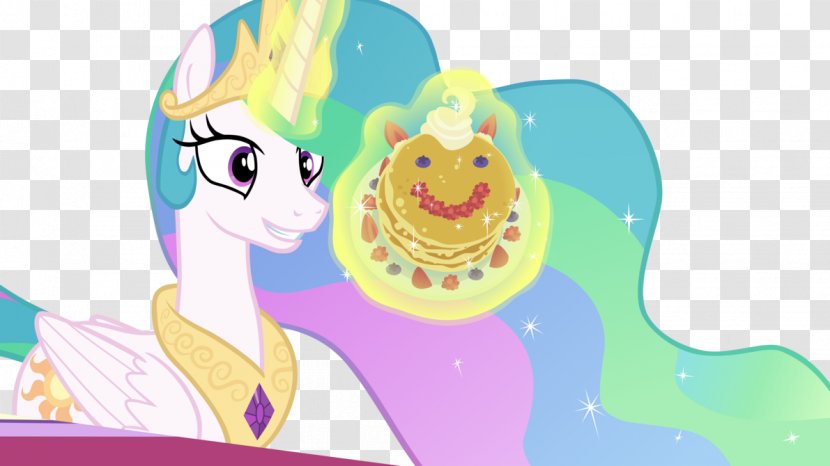 Pancake Princess Celestia Breakfast Pony - Tree Transparent PNG