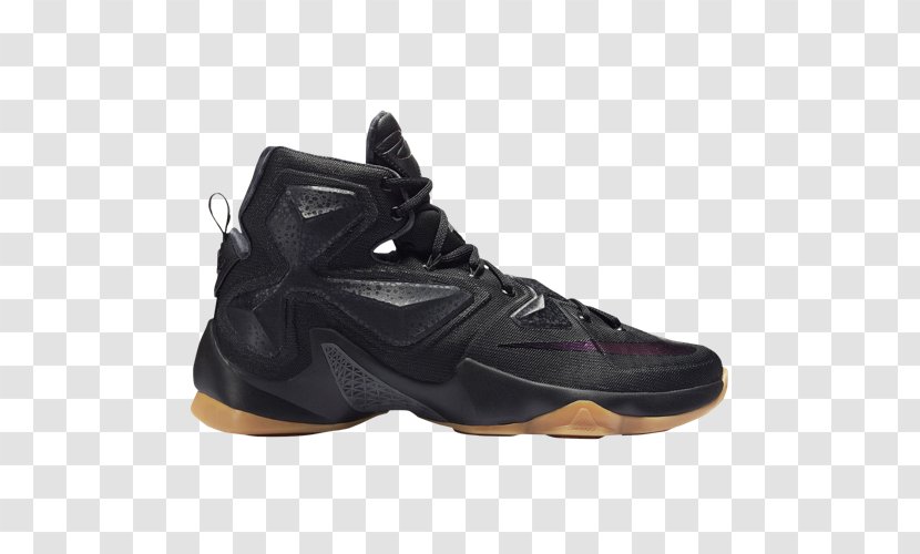 LeBron 13 Black Lion Nike Basketball Shoe Sports Shoes - Athletic - Lebron James Transparent PNG