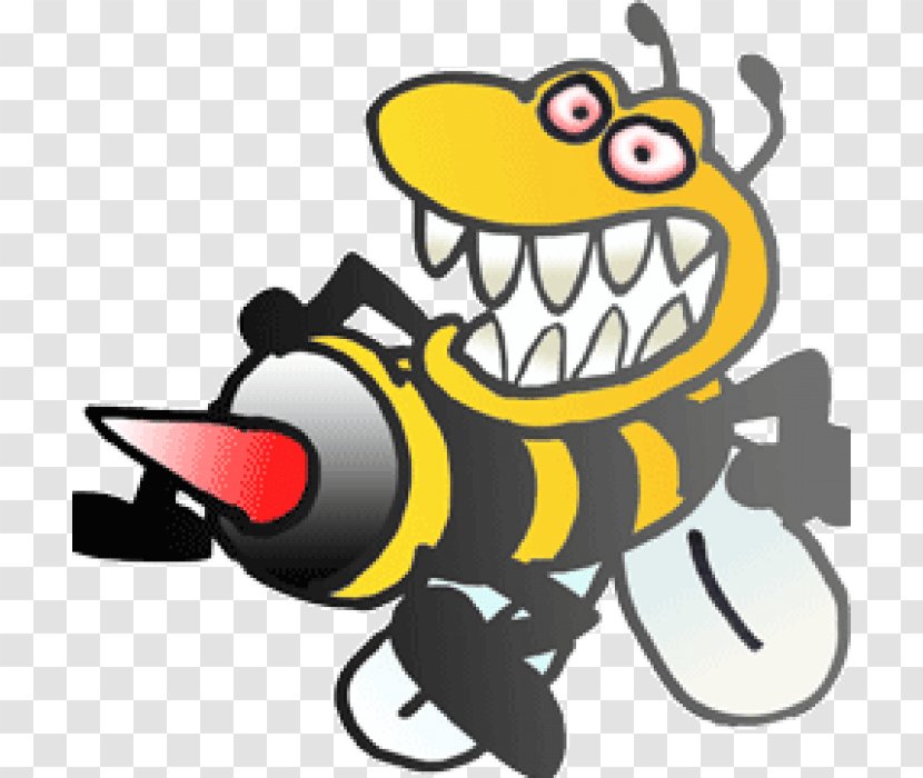 Honey Bee Cartoon Clip Art - Insect Transparent PNG