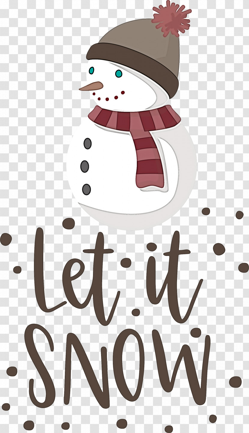 Let It Snow Snow Snowflake Transparent PNG