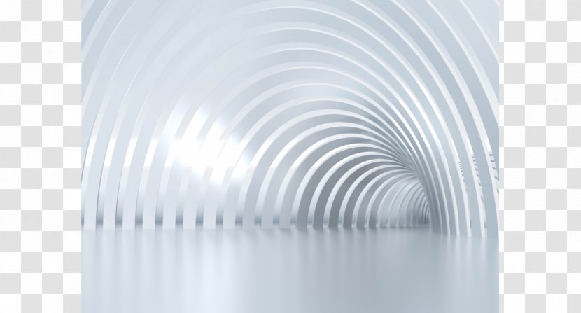 Desktop Wallpaper Tunnel 3D Computer Graphics - Rendering - Corridor Transparent PNG