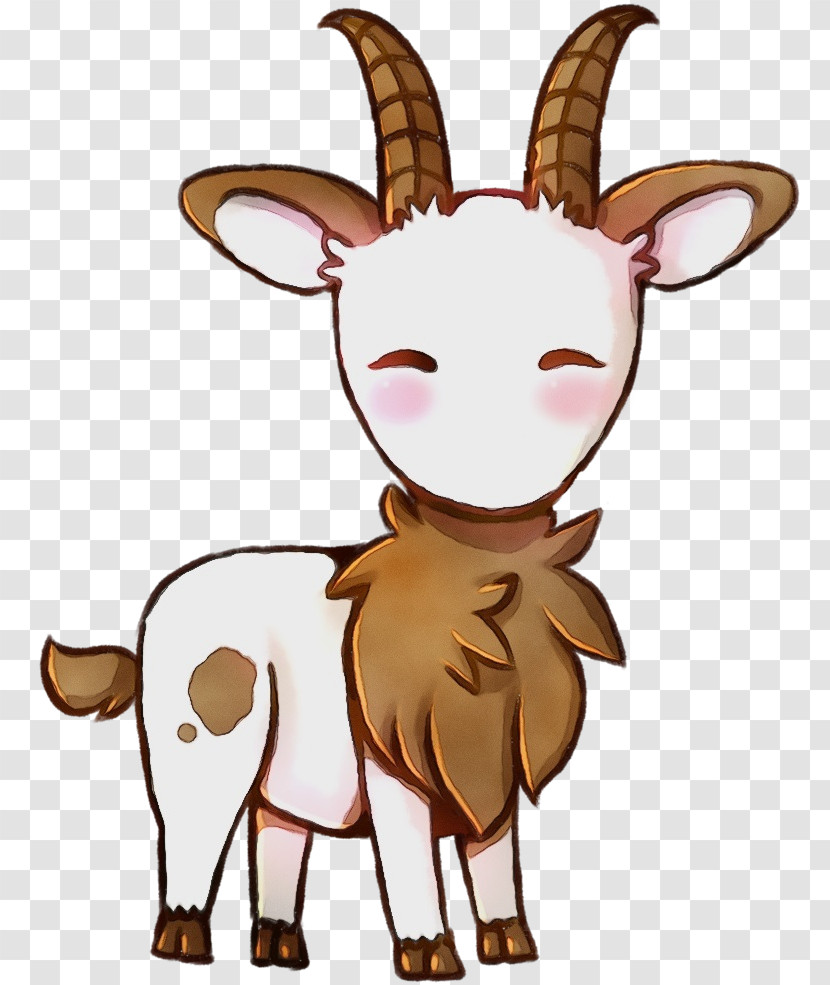 Goats Goat Cartoon Goat-antelope Snout Transparent PNG