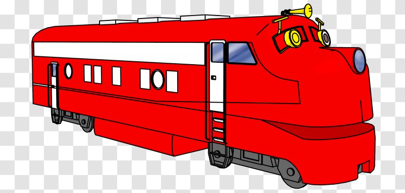 Train Clip Art Image Railroad Car - Motor Vehicle Transparent PNG