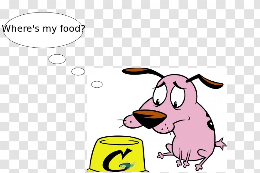 Dog Eustace Bagge Ma Animated Cartoon - Network Transparent PNG