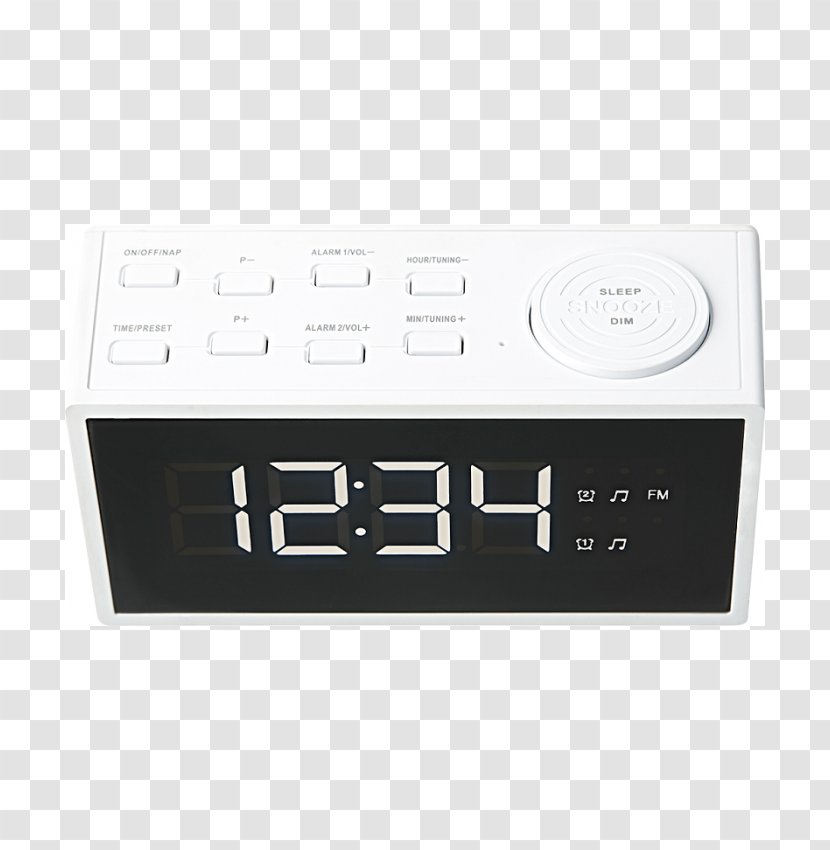 Alarm Clocks Clockradio Radio Receiver Electrocardiography - Clock - Ekg Symbol Transparent PNG