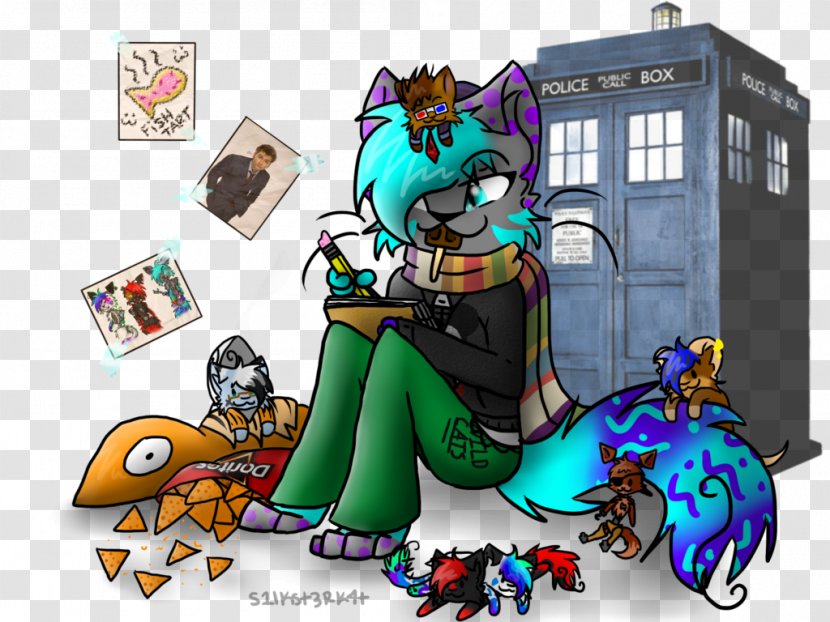 TARDIS Frosting & Icing Cartoon Fiction - Yap Day Transparent PNG