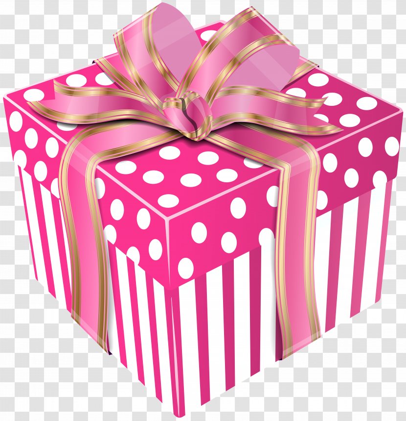 Gift Box Clip Art - Party Favor - Cute Pink Transparent Image Transparent PNG