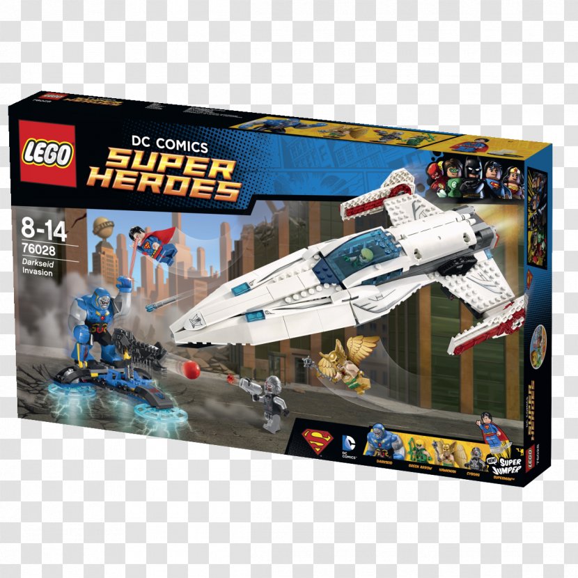 LEGO 76028 DC Comics Super Heroes Darkseid Invasion Lego Marvel Batman 2: - Toy Transparent PNG