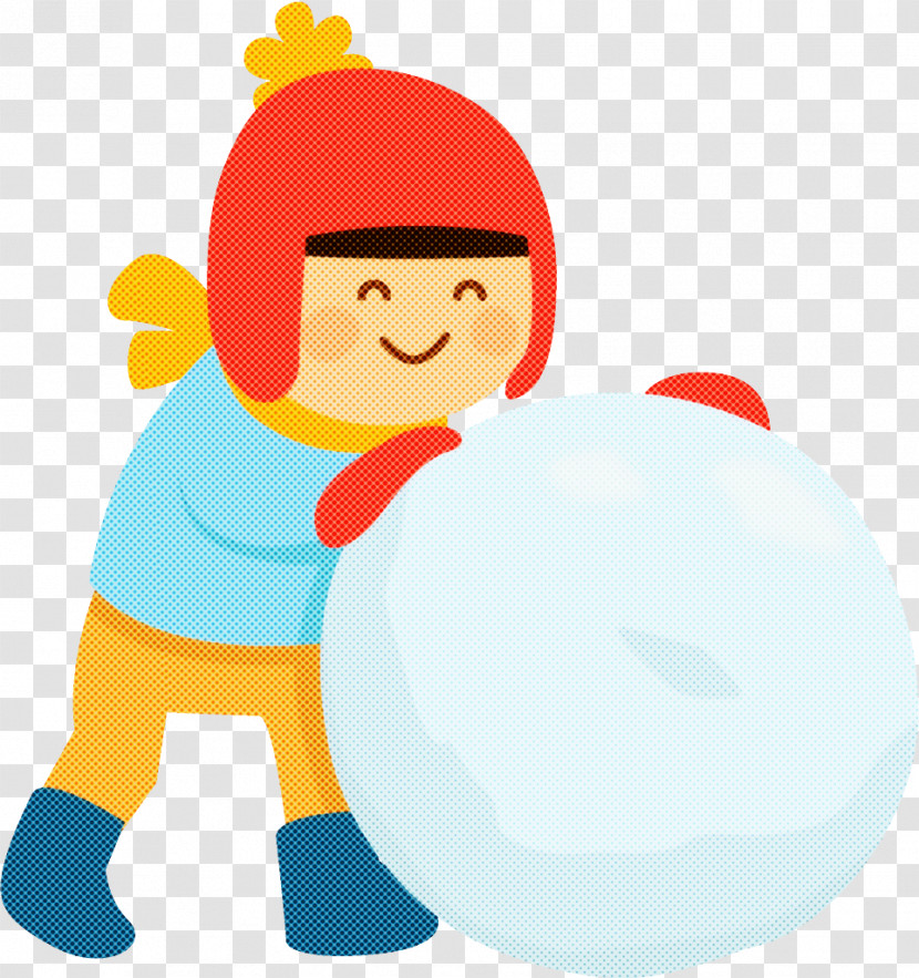 Snowball Fight Winter Kids Transparent PNG