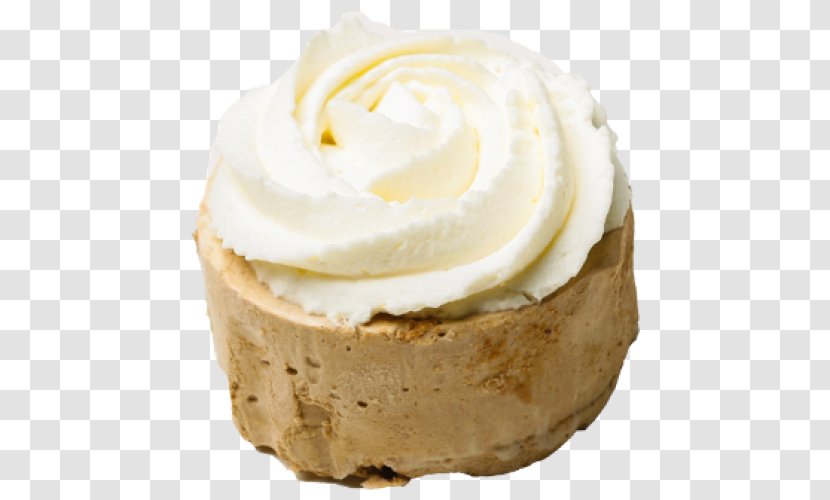 Buttercream Cheesecake Cupcake Cream Cheese - Frozen Dessert - Vanilla Transparent PNG