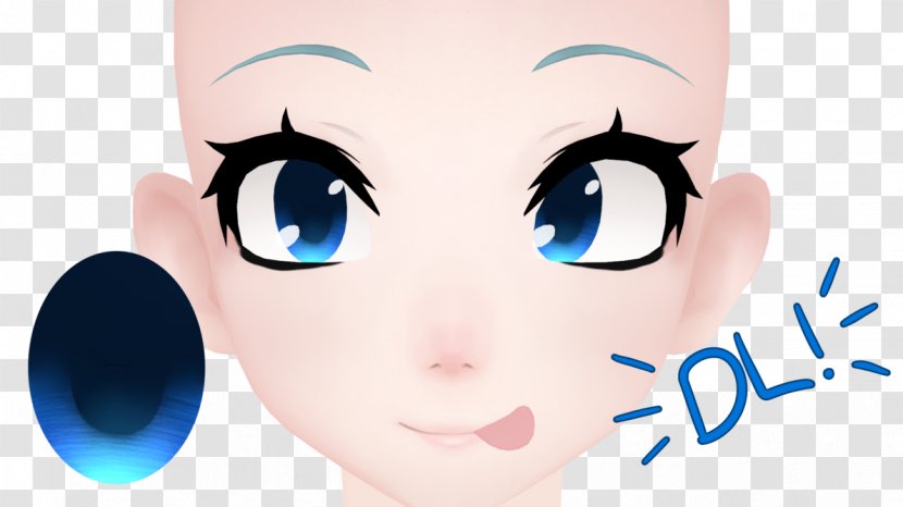 Bubble Eye Eyebrow Cheek Forehead - Heart Transparent PNG