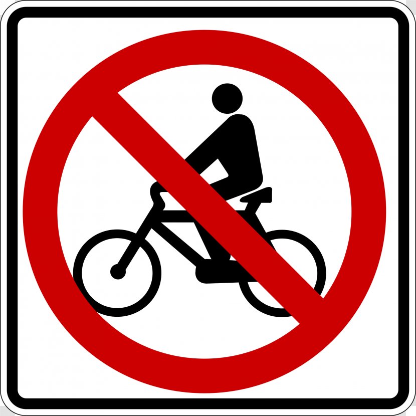 Car Bicycle Cycling Traffic Sign Vehicle - Sidewalk Transparent PNG