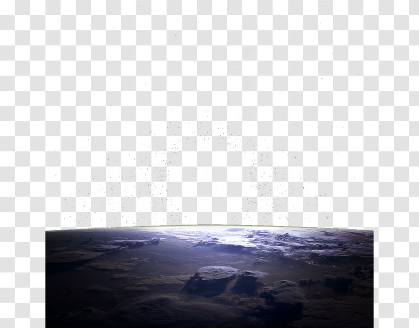 Sky Atmosphere The Nine Planets Moon - Space - Lunar Surface Transparent PNG