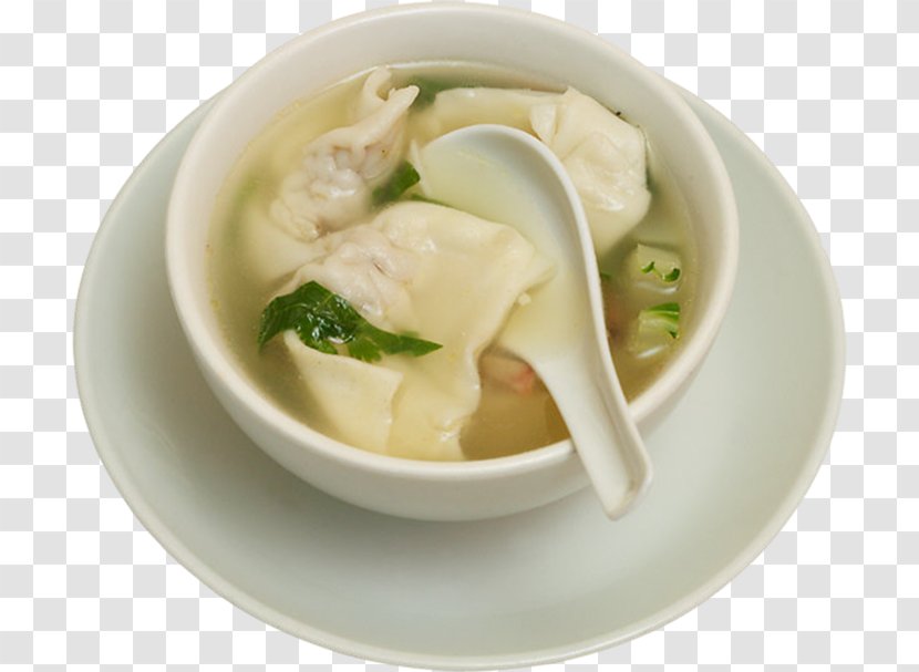 Wonton Pelmeni Hot And Sour Soup Chinese Cuisine Fish Slice - Restaurant - Egg Transparent PNG