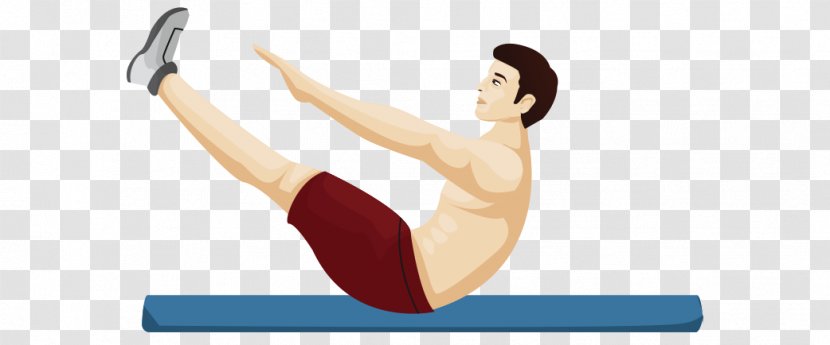 Pilates Core Abdominal Exercise Plank - Flower - Side Transparent PNG